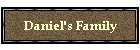 Daniel's Family
