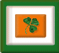 decorative corner image with a shamrock