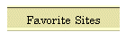 Favorite Sites