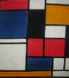 mondriaan schilderij